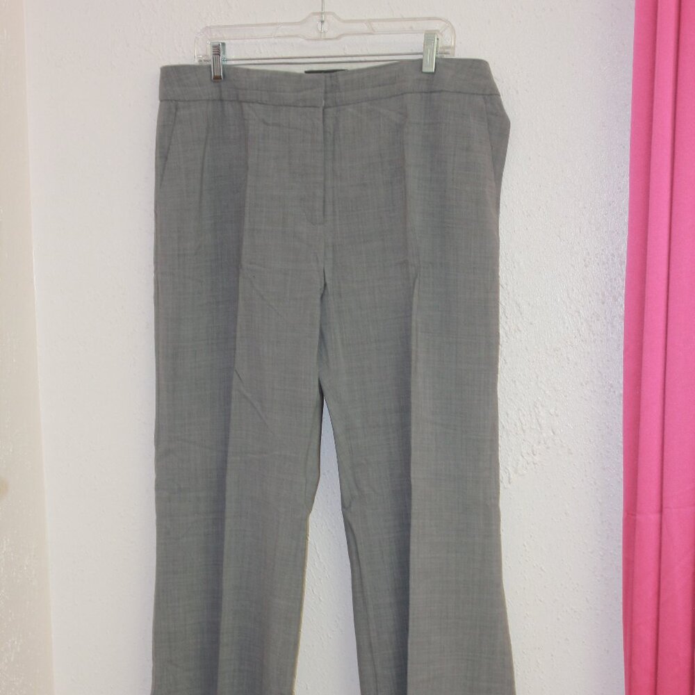 #374 Maxime Greta Fit Grey Dress Pants Size 16